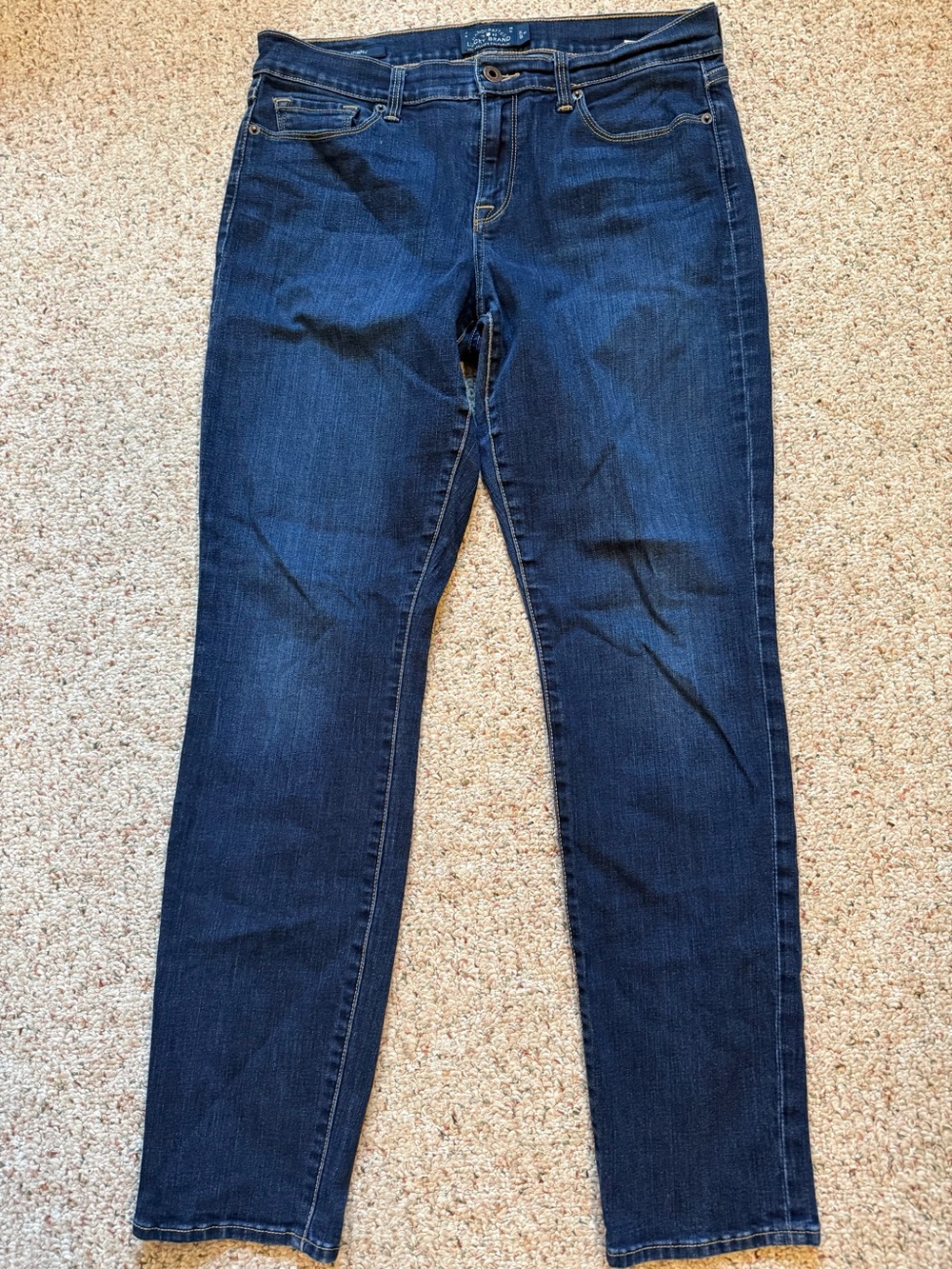 Lucky Dark Blue Women's Skinny Jeans size 12